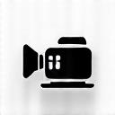 Ikon kamera video untuk videografi komersial