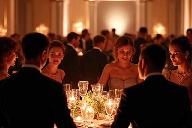 Acara makan malam gala