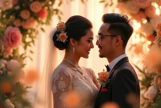 Majlis perkahwinan yang indah