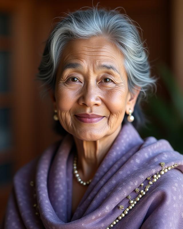 Potret senior yang penuh kualiti