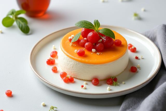 Hidangan makanan yang menarik